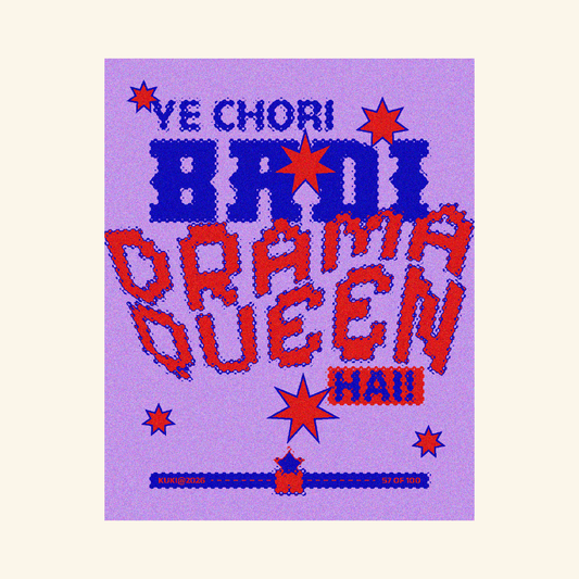 Drama Queen Sticker