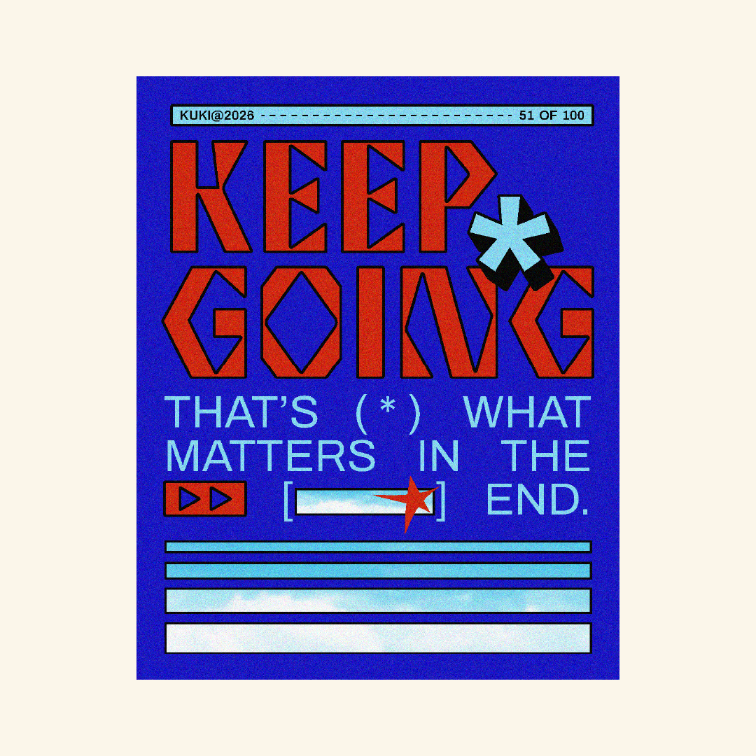 Keep Going Sticker
