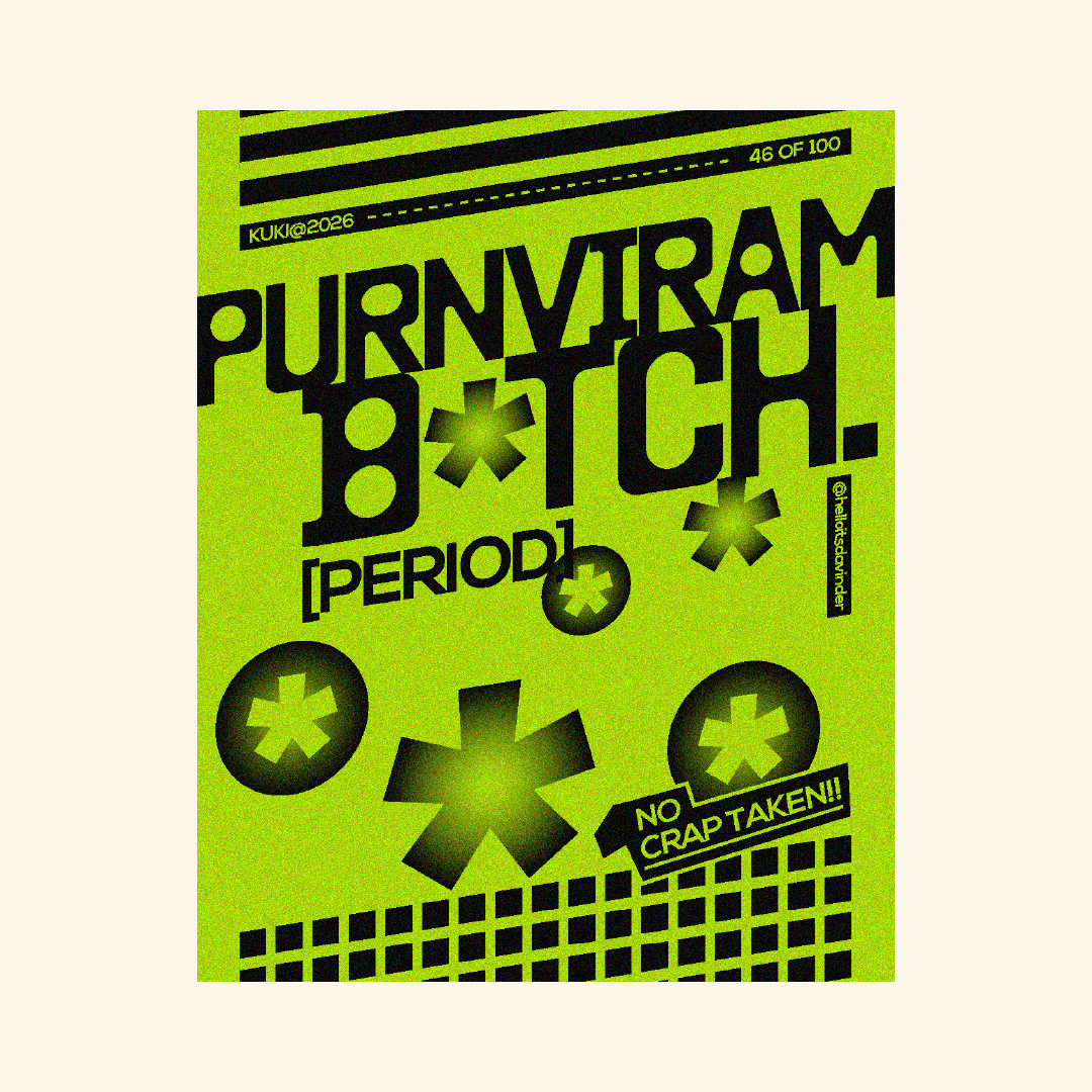 Purnviram Bitch Sticker