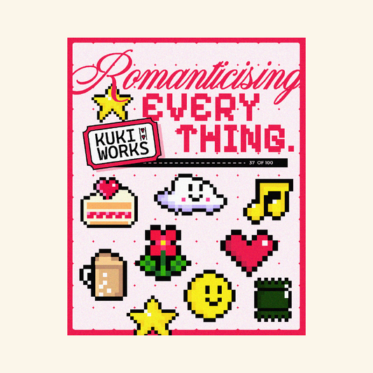Romanticising Life Sticker