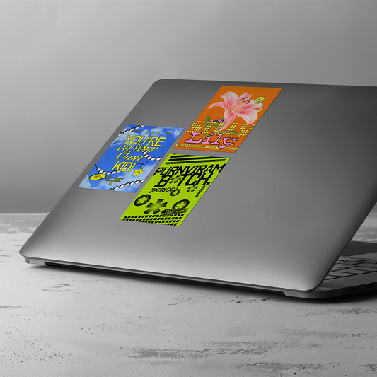 Silly Lilly Sticker